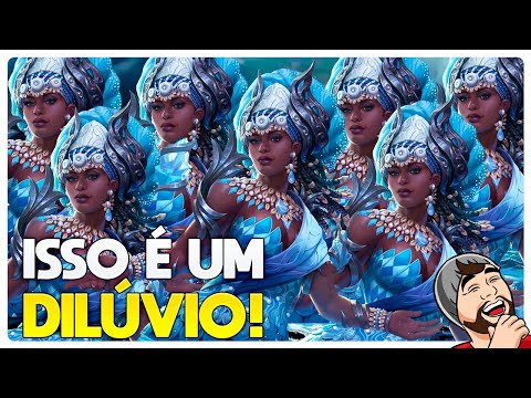 Vou contar pros meus filhos que o dilúvio foi assim! QUASE FULL IEMANJÁ/YEMOJA