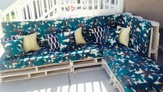 Pallet Furniture Pinterest DIY - WOOD PALLET COUCH - Home design ideas