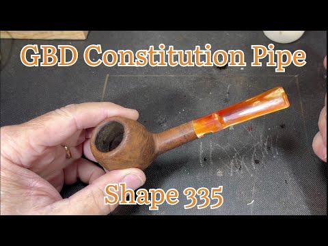GBD Constitution Pipe Shape 335