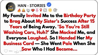 My Family Invited Me to the Birthday Party to Brag About My Sister’s Success. She Mocked Me...