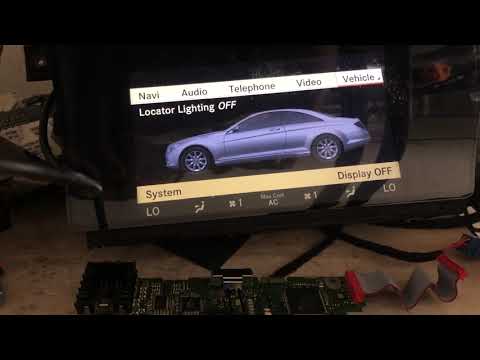 Mercedes Benz w221 W216 S550 2006-2013 BE9032 testing board after repair.