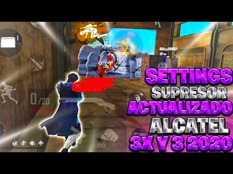 CONFIGURACIÓN PERFECTA PARA ALCATEL 3X Y  3 2022/ FREE FIRE HIGHLIGHTS (SUPRESOR, DPI, CUSTOM HUD)