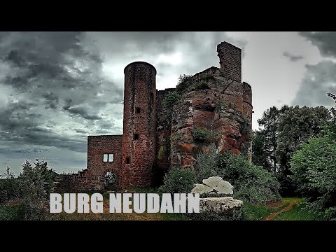 Die BURG NEUDAHN im PFÄLZERWALD - Malerisch historische FELSENBURG im NATURPARK - Südwestpfalz - 4k