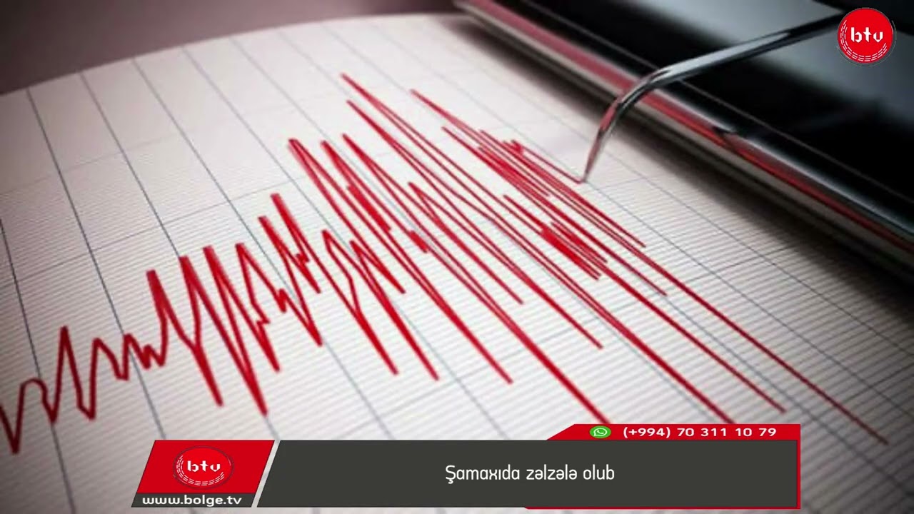 Şamaxıda zəlzələ olub