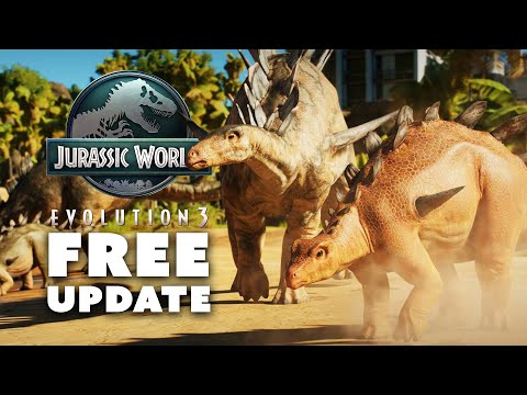 🔲 FREE Dinosaur & Complexity Meter Fixes | Jurassic World Evolution 3 Free Update NEWS