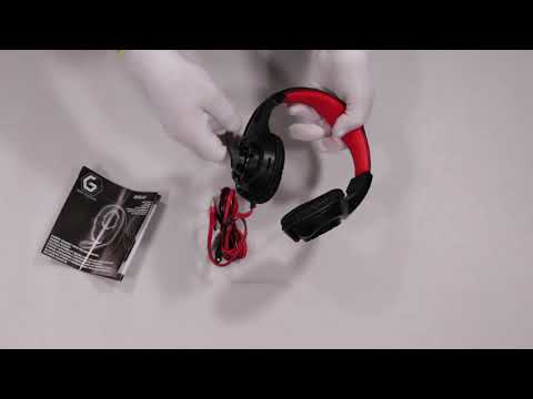 GEMBIRD GHS-SANPO-S300 USB 7.1 Surround Ausinės žaidimai su RGB apšvietimu video