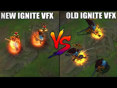 Ignite VFX Visual Effects Update NEW vs OLD Comparison