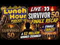 LIVE: Survivor 50 FINALE Recap 👀🔥 A $2 MILLION Winner Crowned + Finale Chaos!