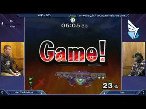 MMOM145 SSBM - John Ward (White Marth) vs. Yasu (Black Marth) - Melee WR3