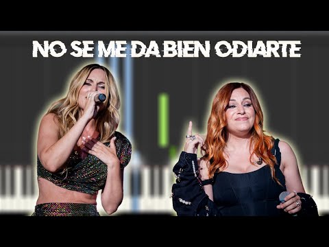 Leire Martínez, Edurne - No se me da bien odiarte | Piano