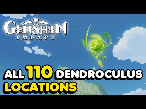 All 110 DENDROCULUS Locations In Genshin Impact 3.0