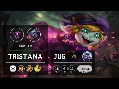 Tristana Jungle vs Sejuani - KR Master Patch 9.21