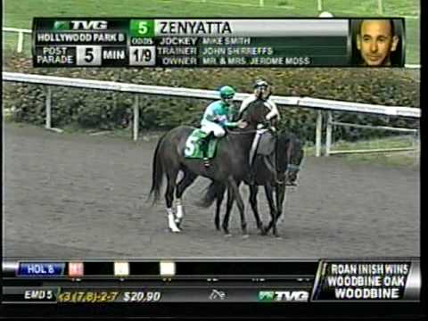 ZENYATTA - Pre-Race of the 2010 Vanity Handicap