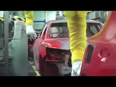Volvo Cars Paint Shop in Ghent
