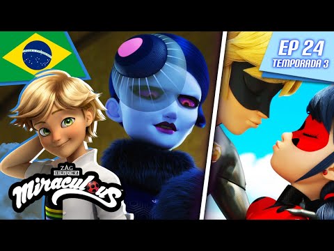 Capa de MIRACULOUS |  LADYBUG  | Episódio completo  Temporada 3 Ep 24 | Português BRASIL