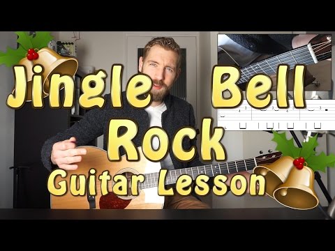Jingle Bell Rock | How to play it on a guitar!