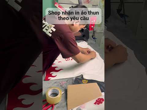 In áo phong cách naruto