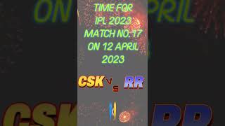 CSK Vs RR IPL Match No.17 WhatsApp Status // Csk Vs Rr Status 2023 #cskvsrr #tataipl2023 #csk #rr