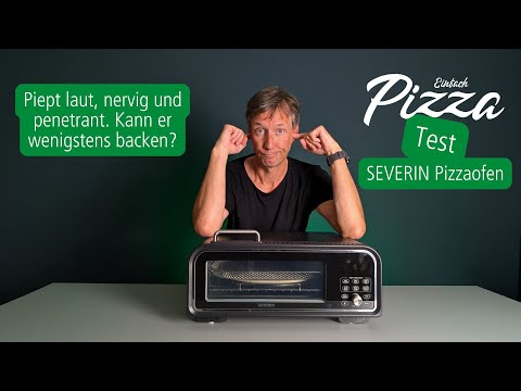 SEVERIN pizza oven. What can the air fryer do when it comes to pizza?