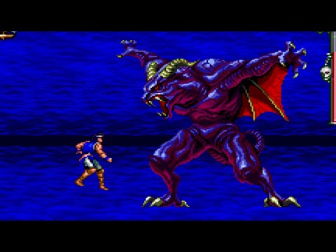 Castlevania: Rondo of Blood - Dracula Final Boss Fight & Ending 4K