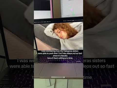 how the kalogeras sisters are able to push their YouTube videos #kalogerasisters #shorts #memes