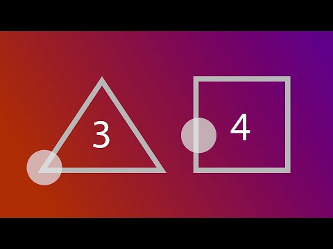 Polyrhythm Visualised 3:4 or 4:3 | Three Over Four or Four Over Three Polyrhythm