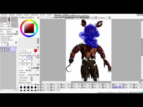 Fnaf компьютерная графика стараемся сделать (nightmare purple guy)