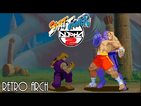 Street Fighter Alpha 2 | FT2 | Ken (Felipe) vs. Sagat (Fred) - Arcade Emulator Casual Fight