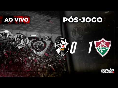 DEMITIDO! VASCO PERDE PRO FLUMINENSE POR 1 A 0 E DINIZ NÃO É MAIS TÉCNICO DO TIME | PÓS-JOGO DO AV