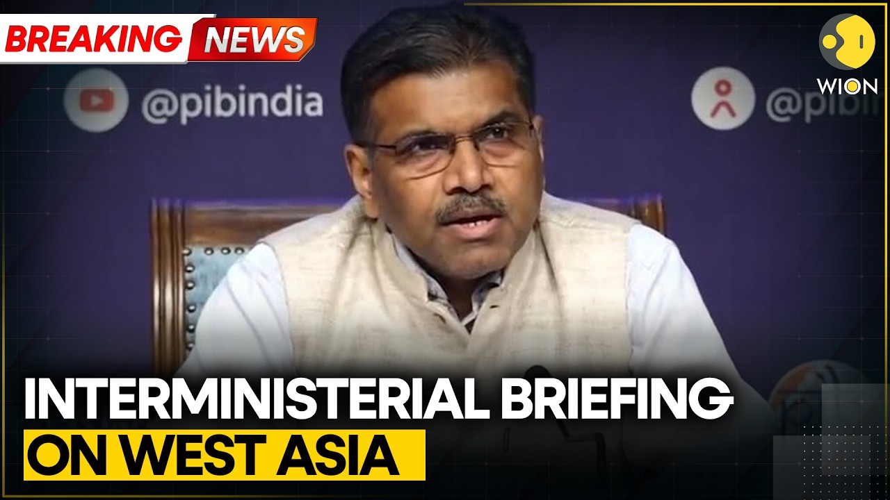 Breaking: India Holds West Asia Briefing, Mortal Remains of Two Nationals Brought Home | WION