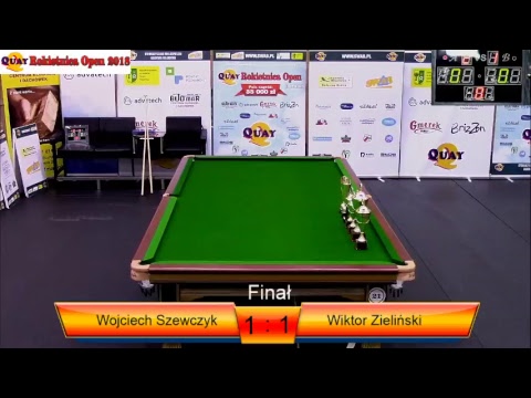 QUAY ROKIETNICA OPEN SNOOKER - transmisja na żywo