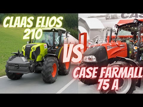 CLAAS ELIOS 210  VS CASE FARMALL 75 A