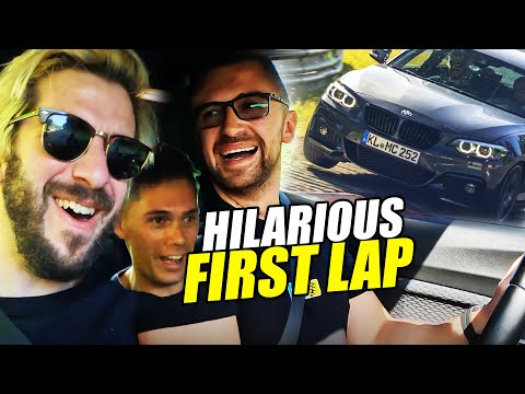 FINALLY! Our First HILARIOUS BIG SEND Together! // Nürburgring