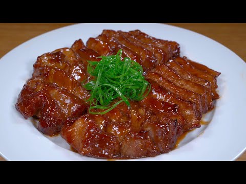 Pan-Fried Honey Glazed Char Siu (No Oven Required)