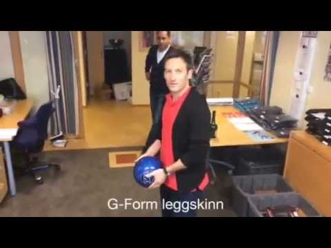 NISO tester leggskinn fra G-FORM