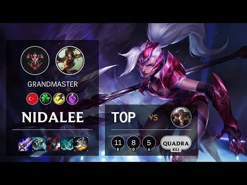 Nidalee Top vs Sett - TR Grandmaster Patch 10.10