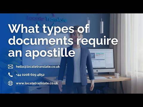 What Types of Documents Require an Apostille?