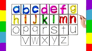 abc, abcd, tracing, Alphabet tracing and colouring| Abc song