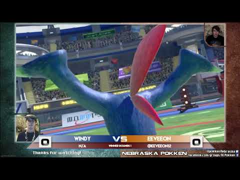 1 Windy (Weavile) vs Eeveeon (Pikachu) - Pokken at Underground - 8/22/17