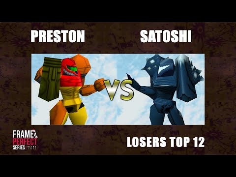 FPS4 Losers Top 12 - Preston (Falco, Samus) Vs. Satoshi (Dark Samus) Smash Remix