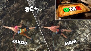 We attacked a new route and it was hard and LASAGNA!!!