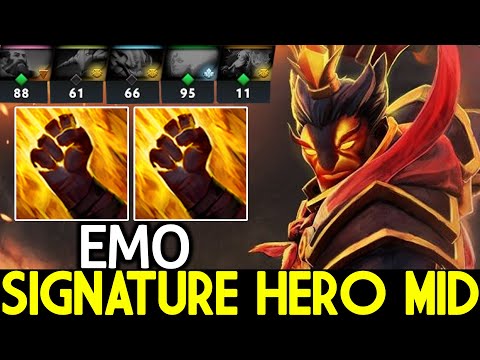 IG.EMO [Ember Spirit] Signature Hero VS Disable Team Crazy Game Dota 2