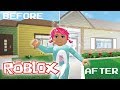 I RENOVATED A PRE BUILT BLOXBURG HOUSE STARTER HOUSE 40K Welcome To Bloxburg