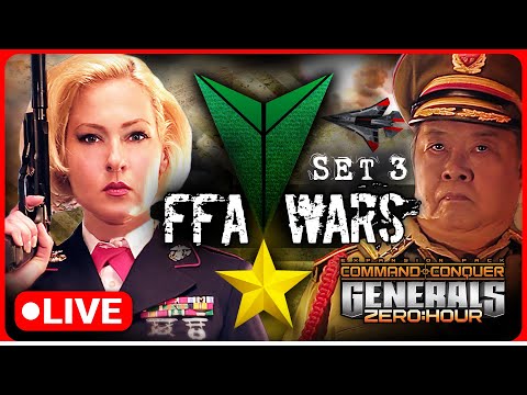 $1,000 Tournament: FFA Wars - Set 3 - Hosted by Community Outpost | C&C Generals Zero Hour