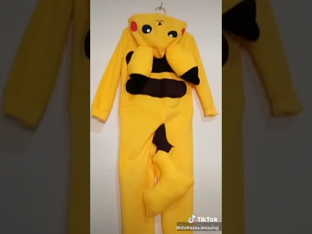 Vídeo relacionado con Pokémon Pijamas para Niño, Camiseta y Pantalon Largo Conjunto 2 Piezas para Adolescentes, Pikachu Pijama Algodon Suave, Talla 16 Años