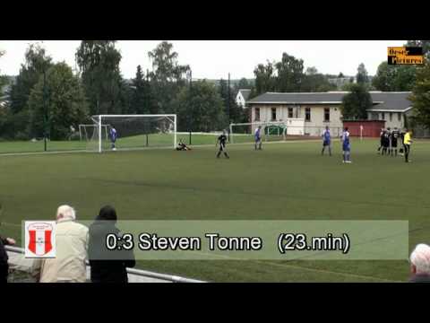 Bezirksliga West Sachsen SV Blau-Weiß Crottendorf - FC Stollberg 2:3 01.09.2012