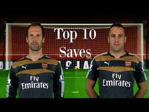 Petr Čech & David Ospina - Top 10 Saves 2015/16 [HD]