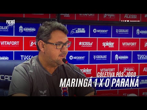 Coletiva pós-jogo | Maringá 1 x 0 Paraná