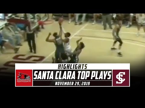 Santa Clara Basketball Top Plays vs. Southeast Missouri (2019-20) | Stadium