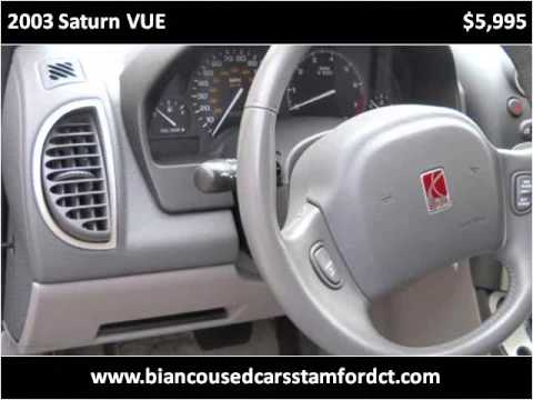 2003 Saturn VUE Used Cars Stamford CT